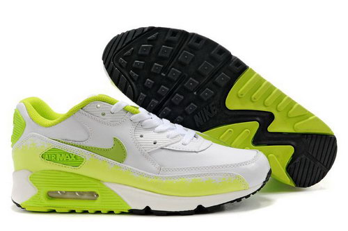 Mens Nike Air Max 90 Green Black White Greece